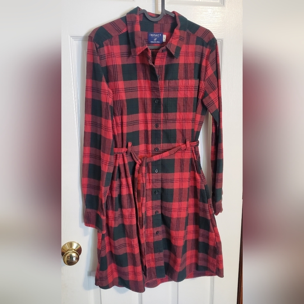 United By Blue Impact Collection Women's Checkered Dress Size Small
